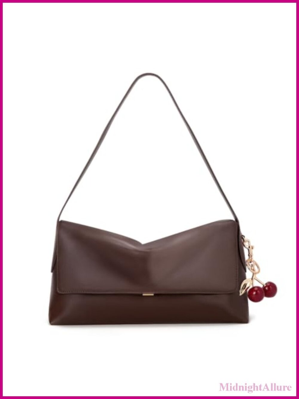 Large Hobo Shoulder Bag Faux Leather Faux Leather Women's Handbag